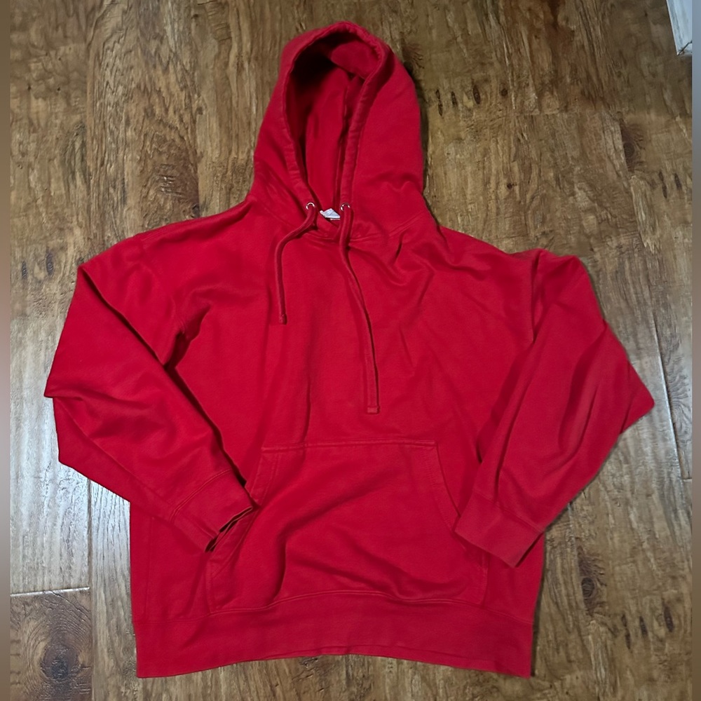 Plain Red Hoodie